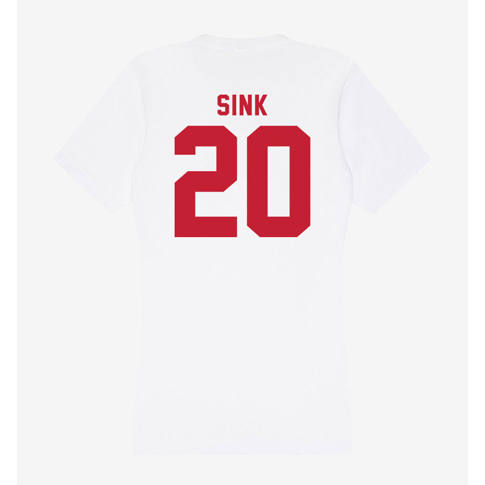 Miami of Ohio - NCAA Women's Soccer : Jaden Sink - Women's V-Neck T-Shirt-1