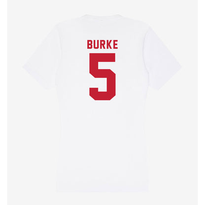 Miami of Ohio - NCAA Baseball : Clayton Burke - Women's V-Neck T-Shirt-1