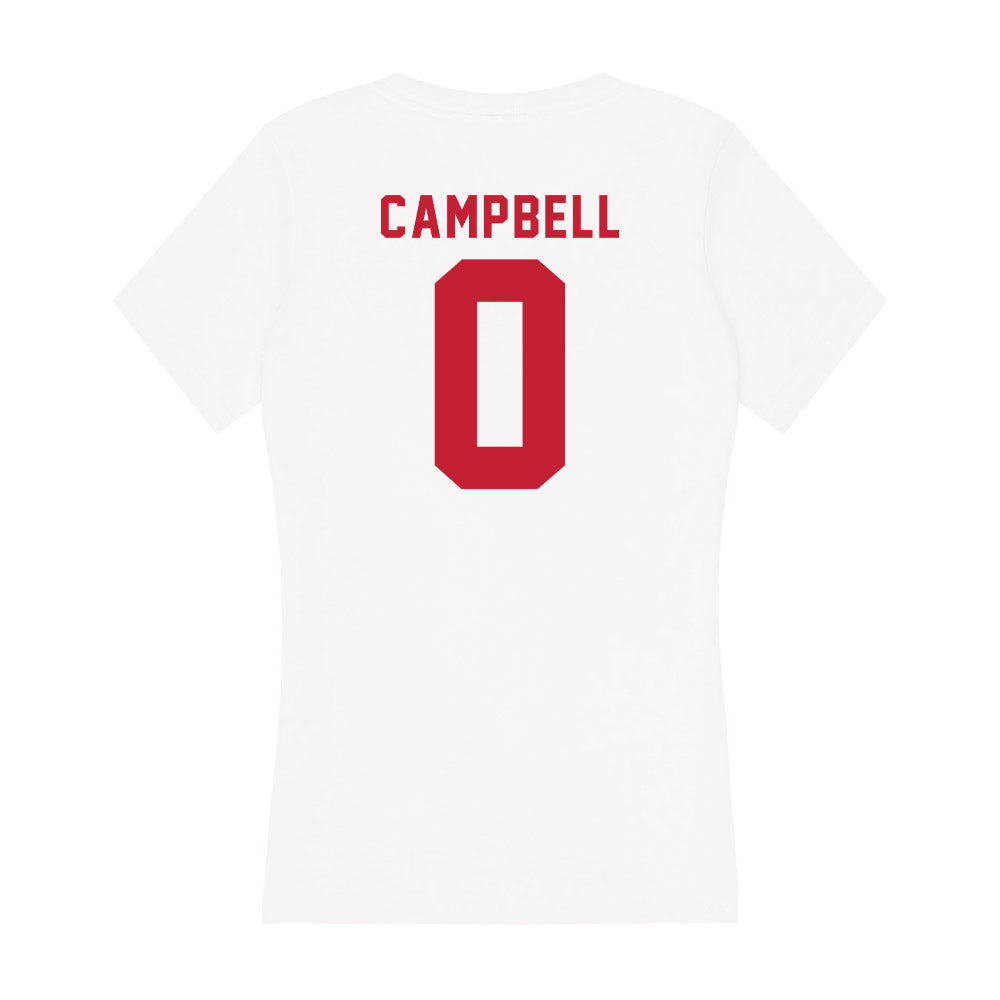 Miami of Ohio - NCAA Softball : Mckenna Campbell - Women's V-Neck T-Shirt-1