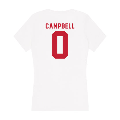 Miami of Ohio - NCAA Softball : Mckenna Campbell - Women's V-Neck T-Shirt-1