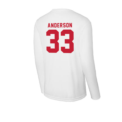 Miami of Ohio - NCAA Men's Basketball : Blake Anderson - Activewear Long Sleeve T-Shirt