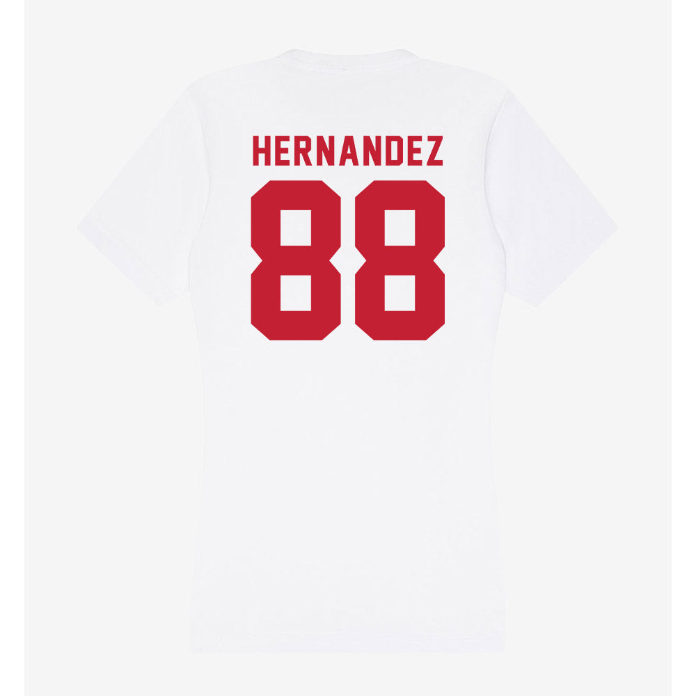 Miami of Ohio - NCAA Softball : Danitza Hernandez - Women's V-Neck T-Shirt-1