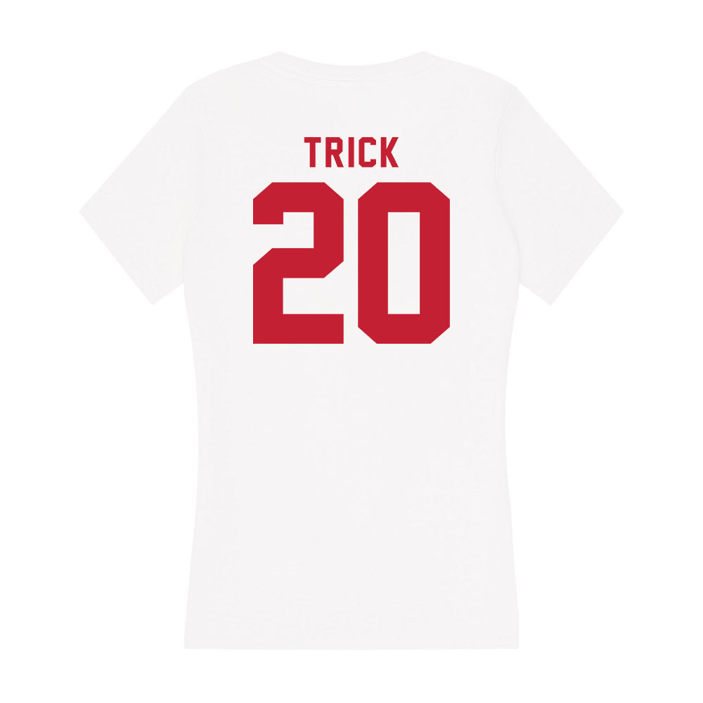 Miami of Ohio - NCAA Football : Adam Trick - Women's V-Neck T-Shirt-1