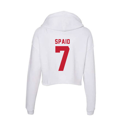 Miami of Ohio - NCAA Softball : Karli Spaid - Women's Crop Fleece Hoodie-1