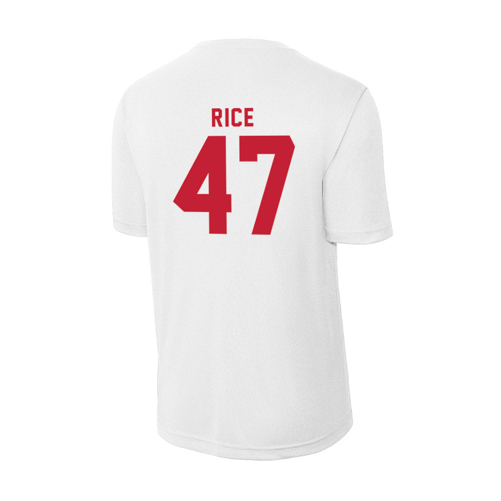 Miami of Ohio - NCAA Football : Brach Rice - Activewear T-Shirt-1