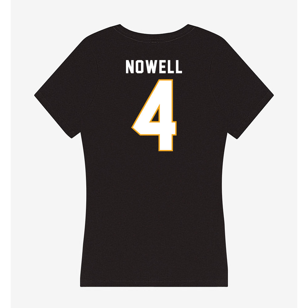 VCU - NCAA Men's Basketball : Ahmad Nowell - Women's V-Neck T-Shirt-1