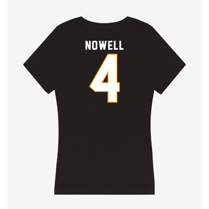 VCU - NCAA Men's Basketball : Ahmad Nowell - Women's V-Neck T-Shirt-1