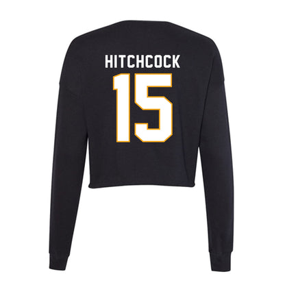 VCU - NCAA Men's Soccer : William Hitchcock - Women's Cropped Crew Fleece-1