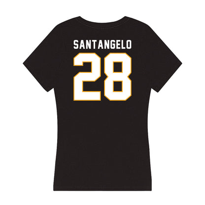 VCU - NCAA Women's Soccer : Natalia Santangelo - Women's V-Neck T-Shirt-1