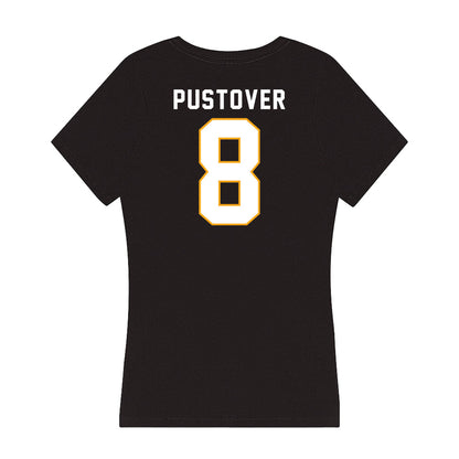 VCU - NCAA Women's Soccer : Ava Pustover - Women's V-Neck T-Shirt-1