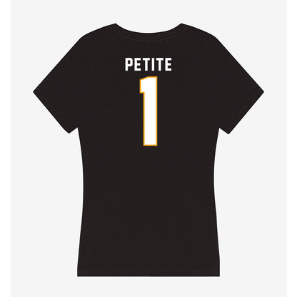 VCU - NCAA Baseball : Michael Petite - Women's V-Neck T-Shirt-1