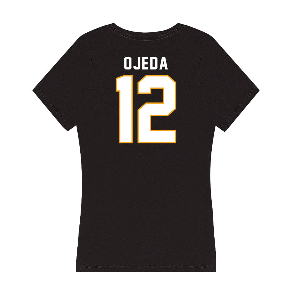 VCU - NCAA Women's Basketball : Valentina Ojeda - Women's V-Neck T-Shirt-1