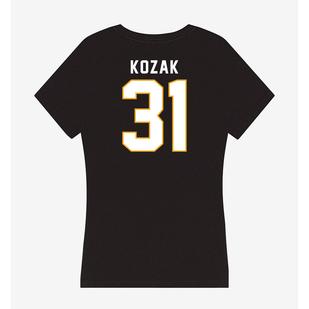 VCU - NCAA Women's Lacrosse : Kiley Kozak - Women's V-Neck T-Shirt-1