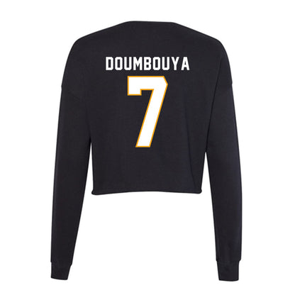 VCU - NCAA Women's Basketball : Hawa Doumbouya - Women's Cropped Crew Fleece-1