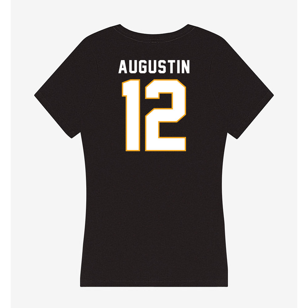 VCU - NCAA Women's Basketball : Patricia Augustin - Women's V-Neck T-Shirt-1