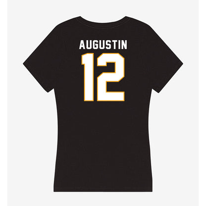 VCU - NCAA Women's Basketball : Patricia Augustin - Women's V-Neck T-Shirt-1