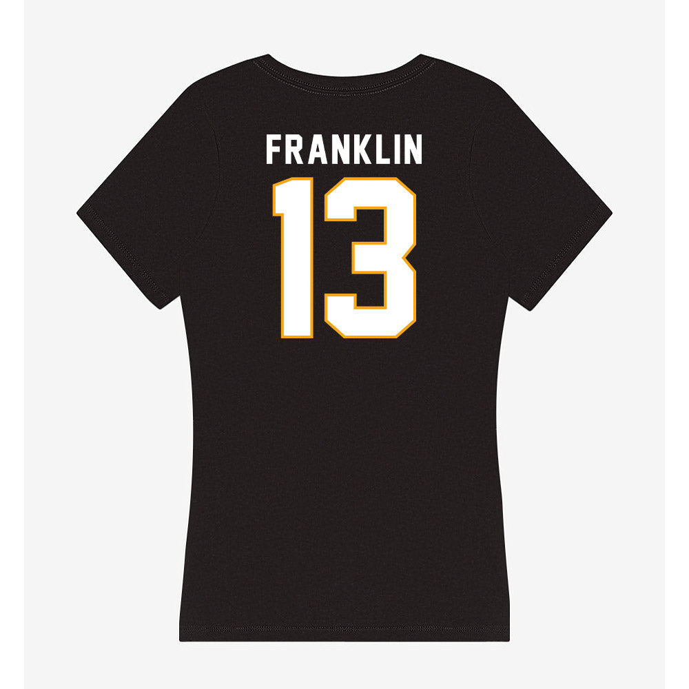 VCU - NCAA Women's Soccer : Isabelle Franklin - Women's V-Neck T-Shirt-1