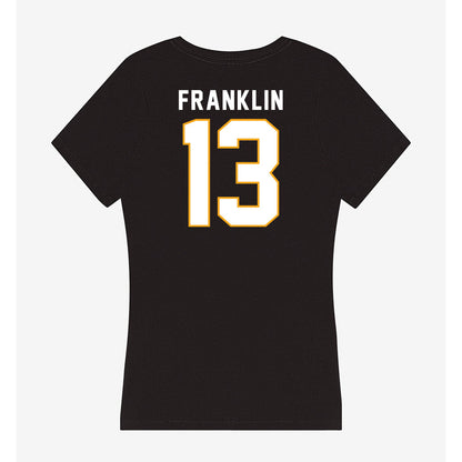VCU - NCAA Women's Soccer : Isabelle Franklin - Women's V-Neck T-Shirt-1