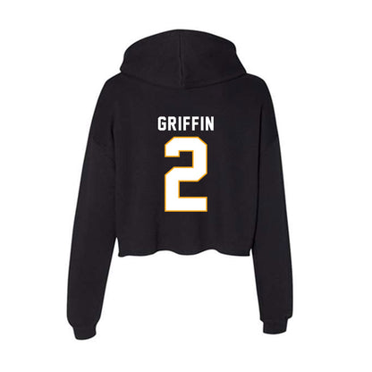 VCU - NCAA Women's Basketball : Cyriah Griffin - Women's Crop Fleece Hoodie-1
