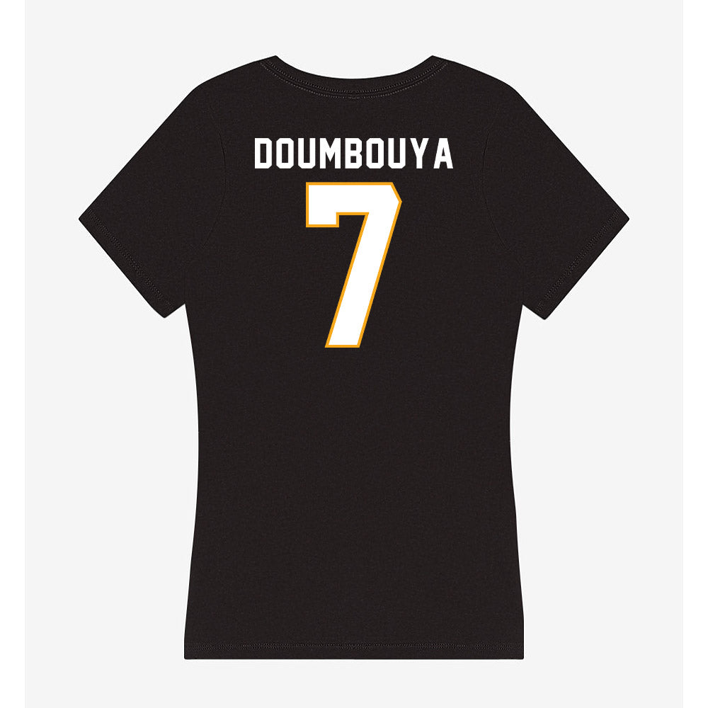 VCU - NCAA Women's Basketball : Hawa Doumbouya - Women's V-Neck T-Shirt-1