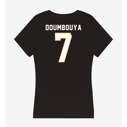 VCU - NCAA Women's Basketball : Hawa Doumbouya - Women's V-Neck T-Shirt-1