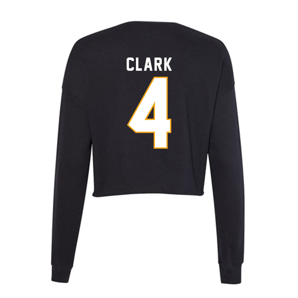 VCU - NCAA Men's Basketball : Jack Clark - Women's Cropped Crew Fleece-1