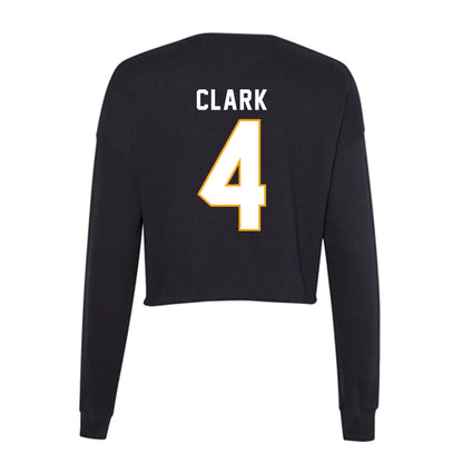 VCU - NCAA Men's Basketball : Jack Clark - Women's Cropped Crew Fleece-1