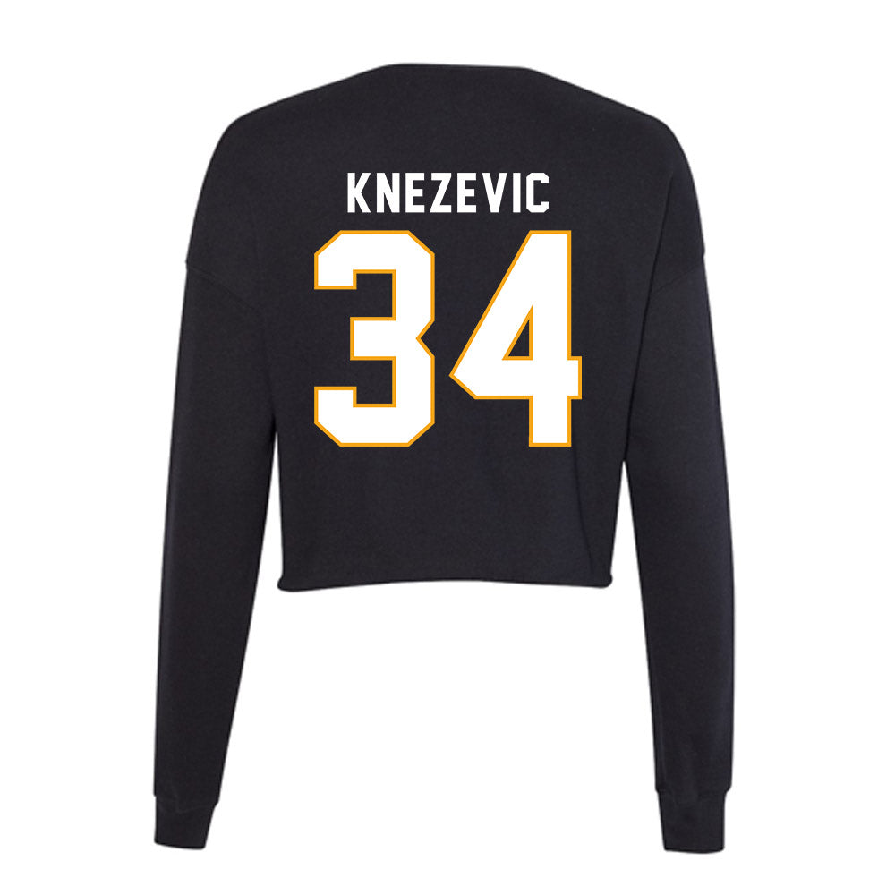 VCU - NCAA Women's Basketball : KATARINA KNEZEVIC - Women's Cropped Crew Fleece-1