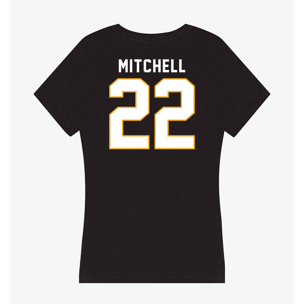 VCU - NCAA Men's Basketball : Keyshawn Mitchell - Women's V-Neck T-Shirt-1
