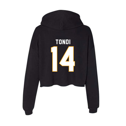 VCU - NCAA Women's Basketball : Natalia Tondi - Women's Crop Fleece Hoodie-1