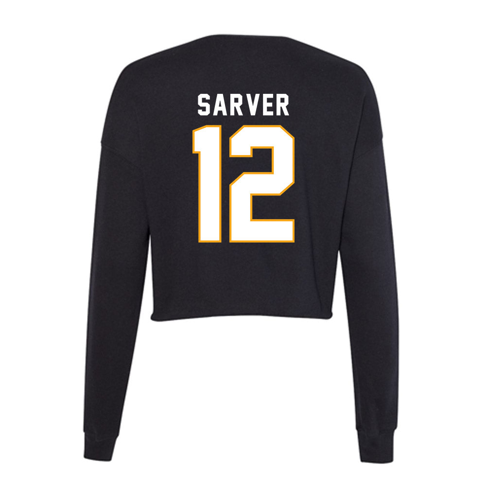 VCU - NCAA Women's Soccer : kendyl sarver - Women's Cropped Crew Fleece-1