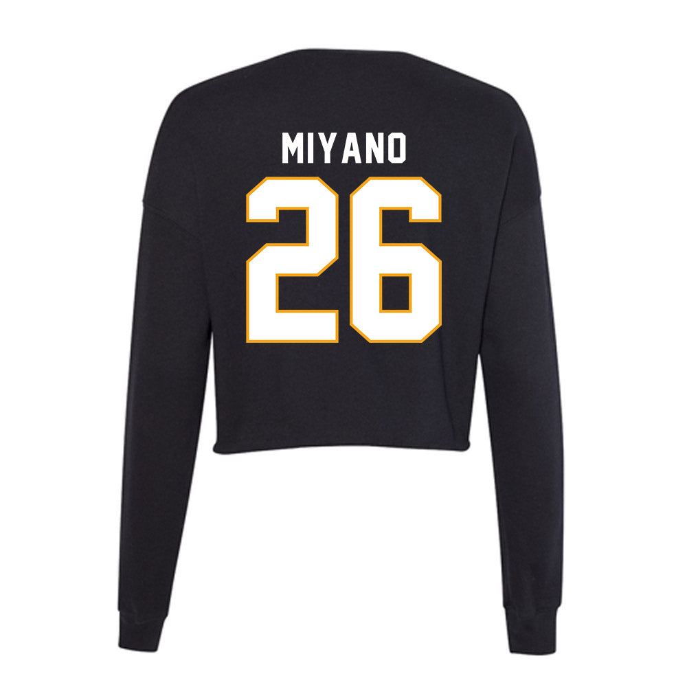 VCU - NCAA Men's Soccer : Hayato Miyano - Women's Cropped Crew Fleece-1