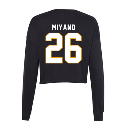 VCU - NCAA Men's Soccer : Hayato Miyano - Women's Cropped Crew Fleece-1