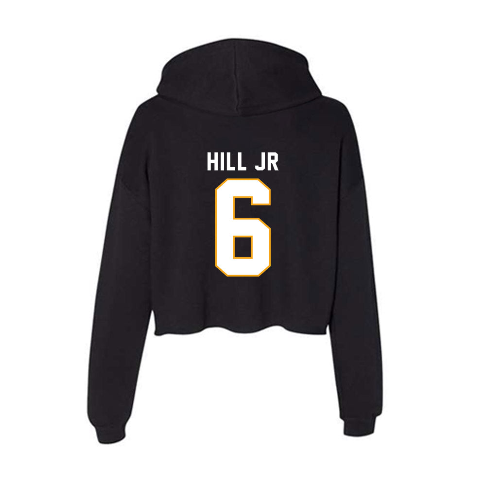 VCU - NCAA Men's Basketball : Terrence Hill Jr - Women's Crop Fleece Hoodie-1