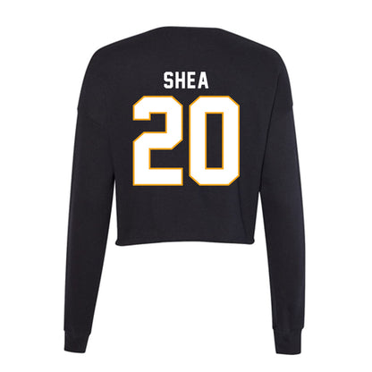 VCU - NCAA Men's Soccer : Emmett Shea - Women's Cropped Crew Fleece-1