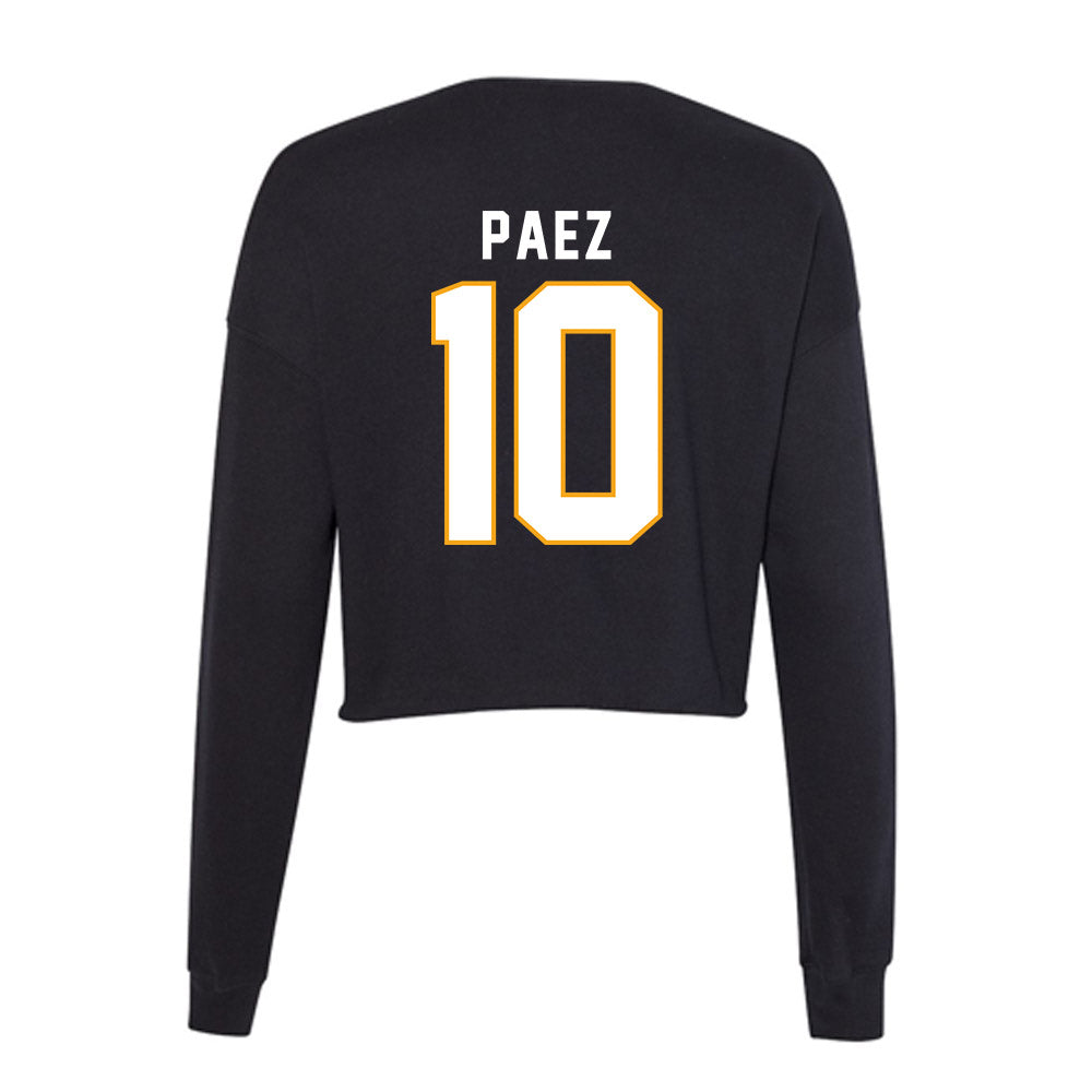 VCU - NCAA Women's Volleyball : Katie Paez - Women's Cropped Crew Fleece-1