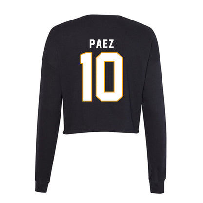 VCU - NCAA Women's Volleyball : Katie Paez - Women's Cropped Crew Fleece-1