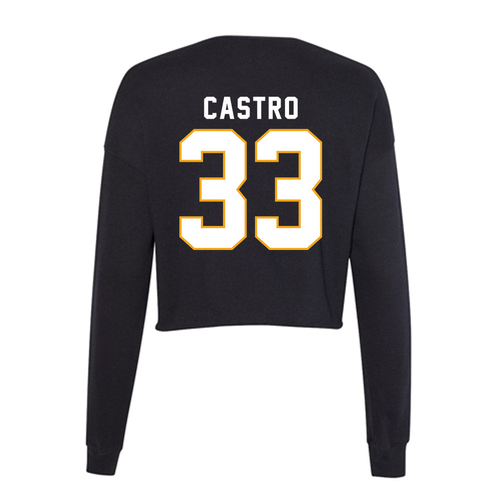 VCU - NCAA Women's Soccer : Stella Castro - Women's Cropped Crew Fleece-1