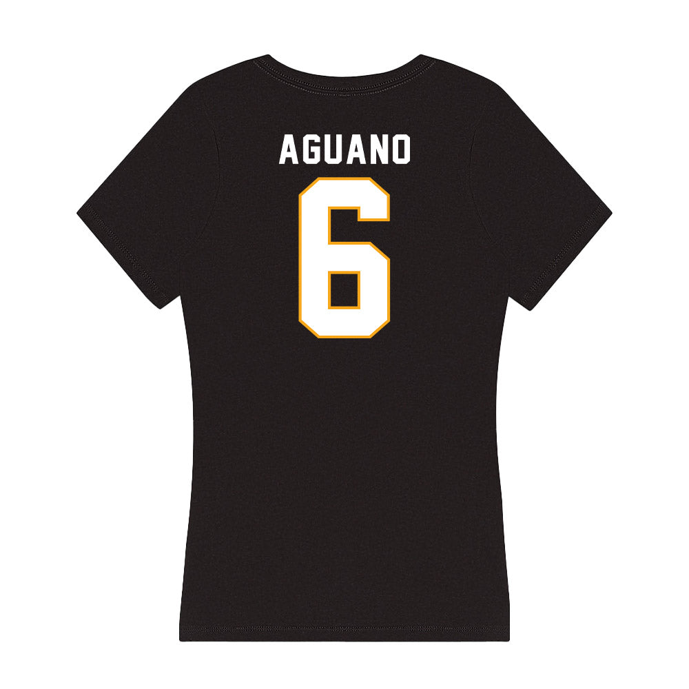 VCU - NCAA Women's Volleyball : Taylor Aguano - Women's V-Neck T-Shirt-1