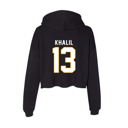 VCU - NCAA Women's Basketball : Zoli Khalil - Women's Crop Fleece Hoodie-1