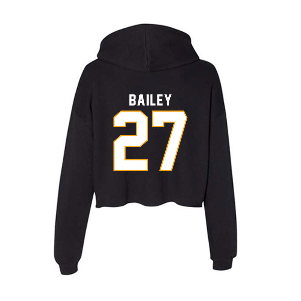 VCU - NCAA Women's Soccer : Jazmin Bailey - Women's Crop Fleece Hoodie-1