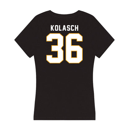 VCU - NCAA Women's Soccer : McKenna Kolasch - Women's V-Neck T-Shirt-1