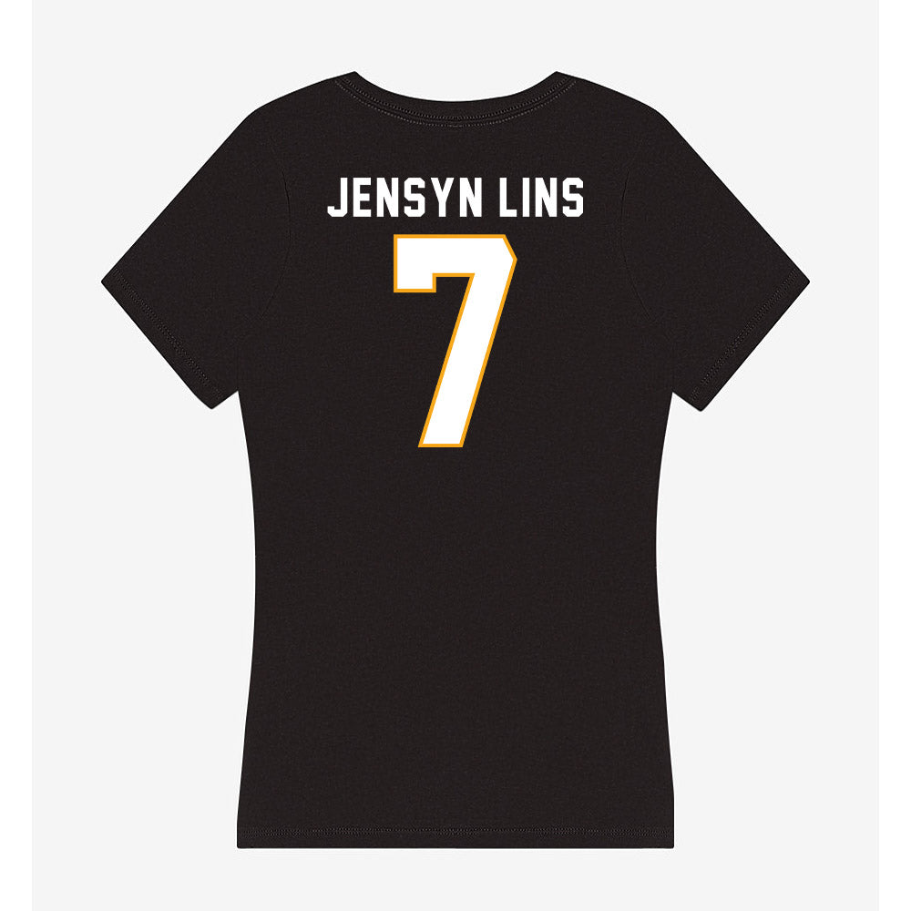 VCU - NCAA Women's Soccer : Jensyn Lins Jensyn Lins - Women's V-Neck T-Shirt-1