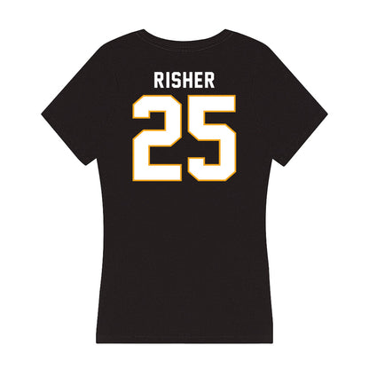 VCU - NCAA Women's Soccer : Kaylee Risher - Women's V-Neck T-Shirt-1