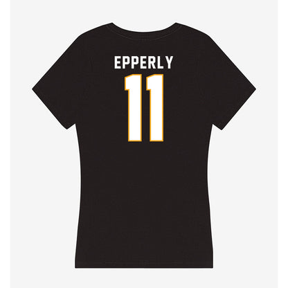 VCU - NCAA Women's Lacrosse : Kenson Epperly - Women's V-Neck T-Shirt-1