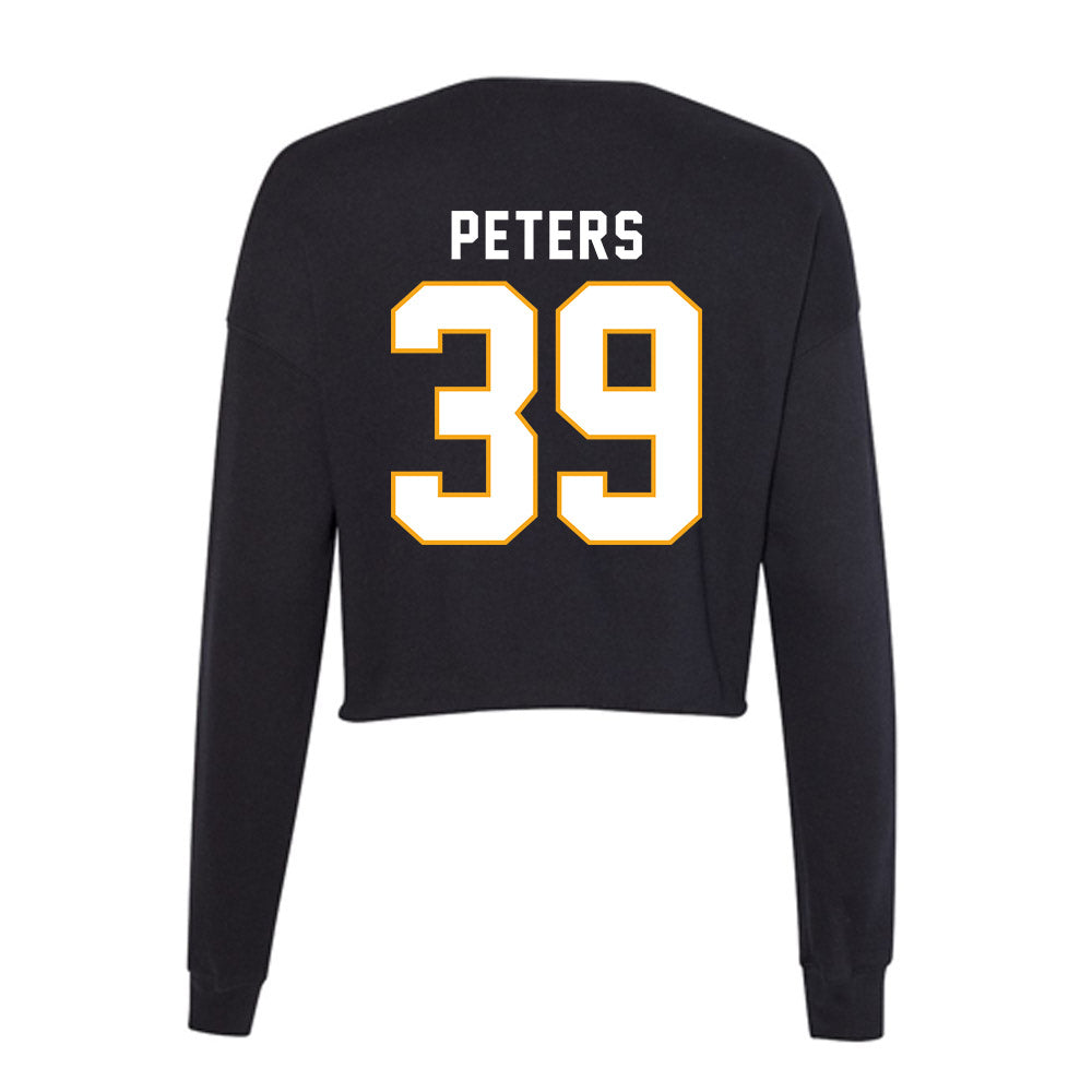 VCU - NCAA Baseball : Zachary Peters - Women's Cropped Crew Fleece-1