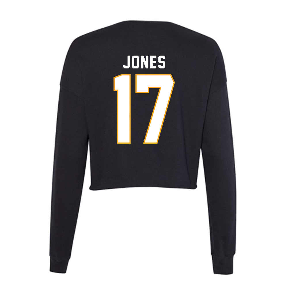 VCU - NCAA Women's Volleyball : Akire Jones - Women's Cropped Crew Fleece-1