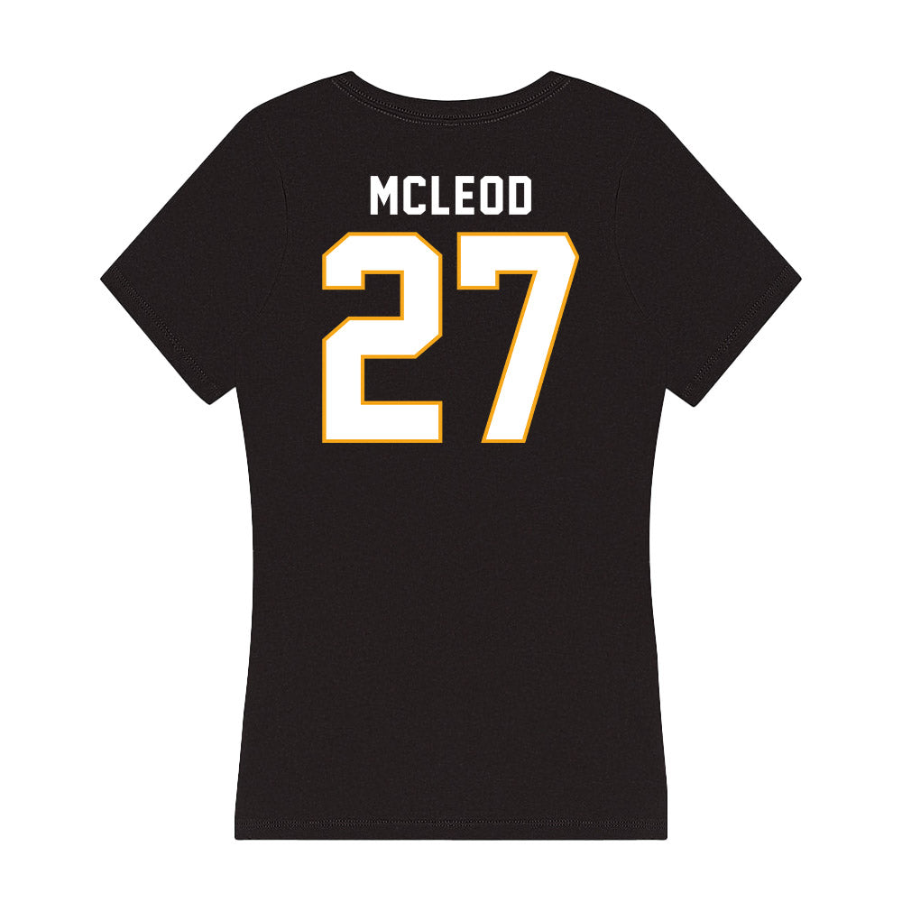 VCU - NCAA Men's Soccer : Scott McLeod - Women's V-Neck T-Shirt-1