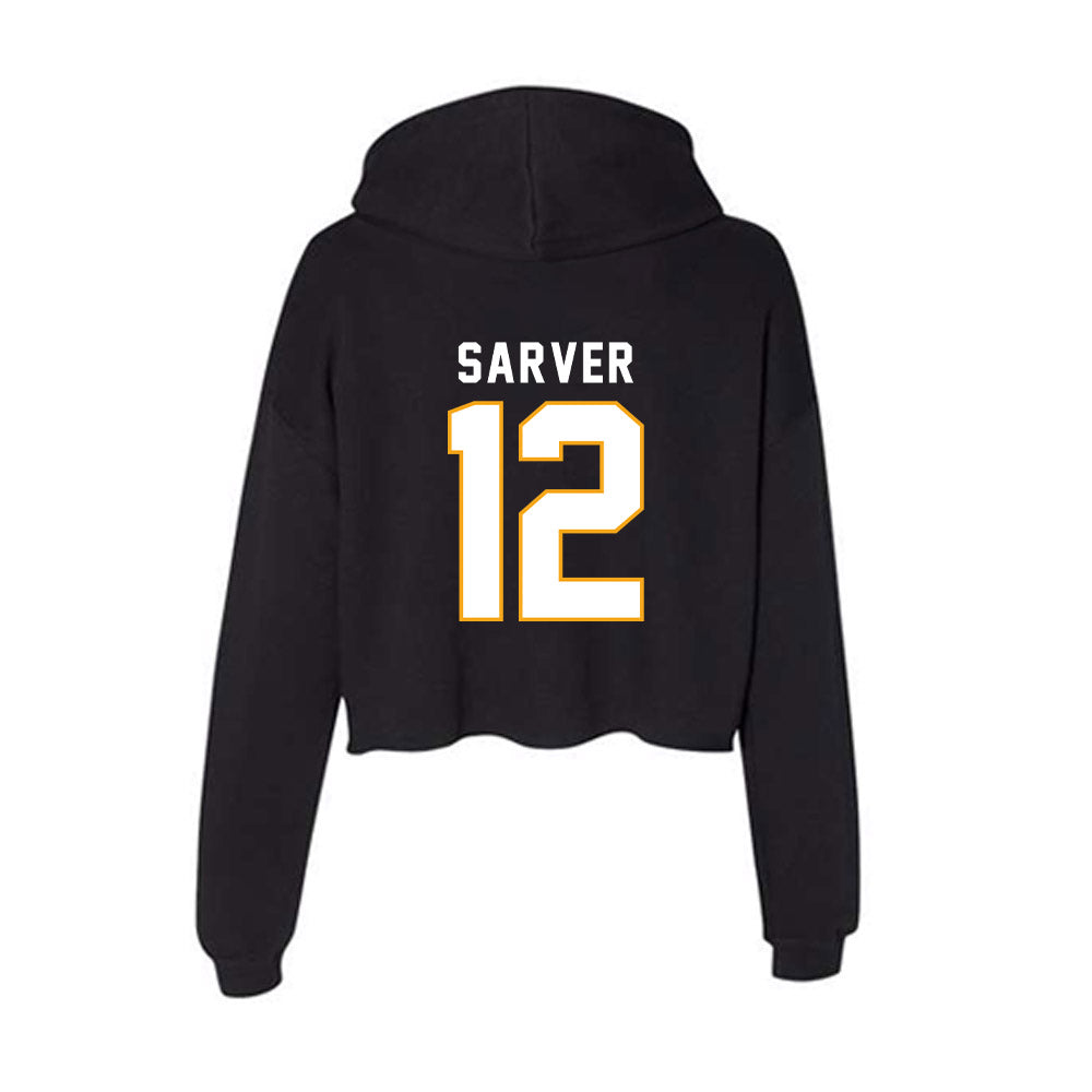 VCU - NCAA Women's Soccer : kendyl sarver - Women's Crop Fleece Hoodie-1