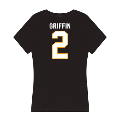 VCU - NCAA Women's Basketball : Cyriah Griffin - Women's V-Neck T-Shirt-1